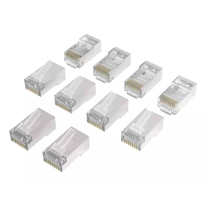 Hama 00300028 Netzwerkkabel Silber, Transparent Cat6a