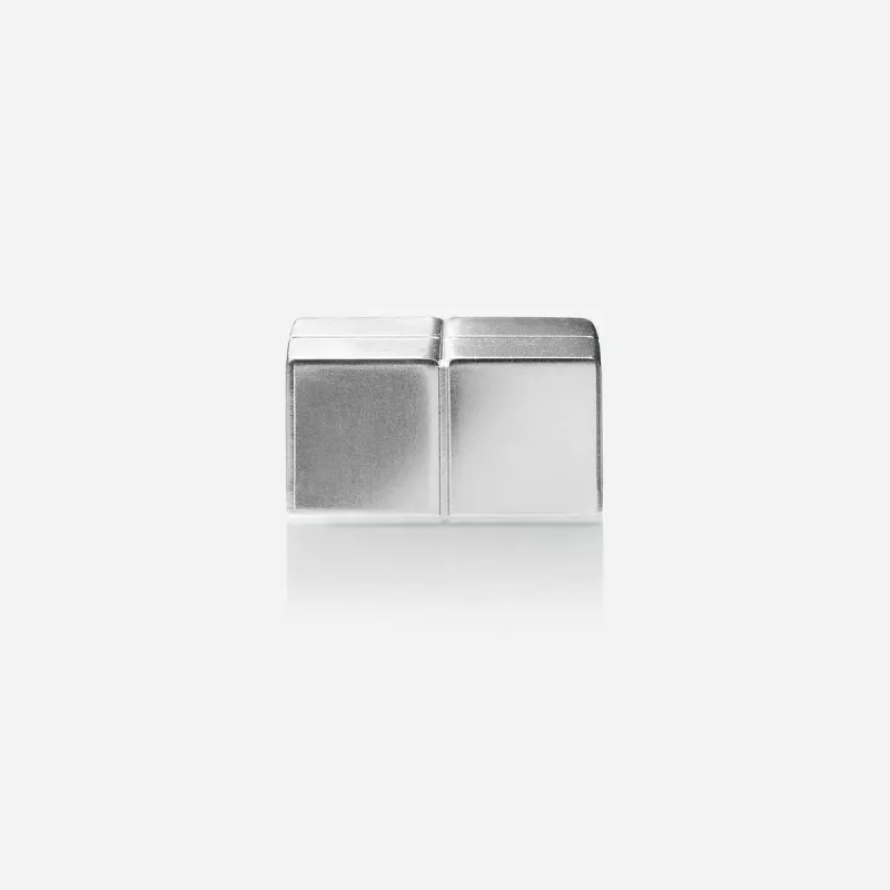 Bastelmagnet Quadratisch Sigel BA705 Neodymium Silber 20x20x10mm