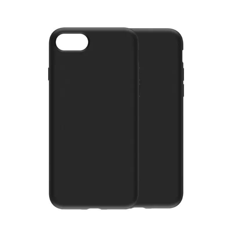 Cover PanzerGlass Biodegradable Hülle iPhone 6 6s SE 2020 2022 7 8 Schwarz