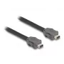 DeLOCK Netzwerkkabel ix Industrial A-kodiert Stecker zu Stecker Cat.7 30 m Schwarz