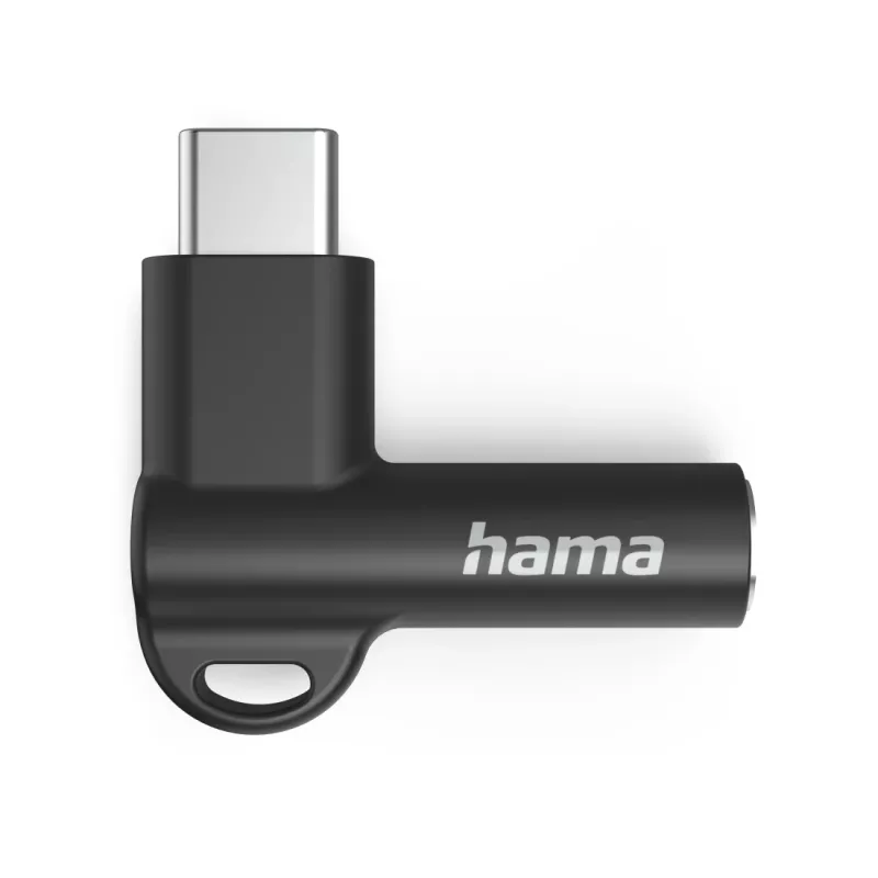 Hama 00201701 Kabel-Adapter USB-C 3,5 mm Schwarz
