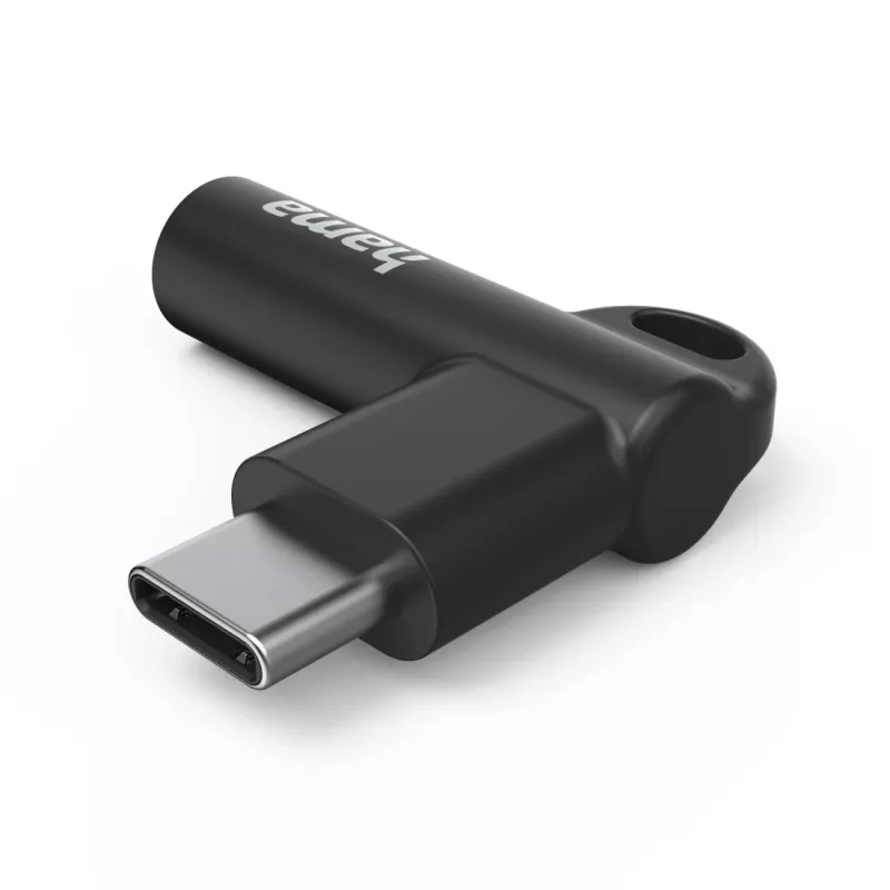 Hama 00201701 Kabel-Adapter USB-C 3,5 mm Schwarz