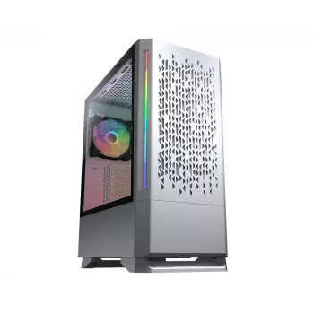 PC-Gehäuse COUGAR Gaming-Gehäuse MX430 Air RGB Weiß Midi Tower