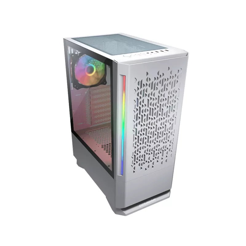 PC-Gehäuse COUGAR Gaming-Gehäuse MX430 Air RGB Weiß Midi Tower