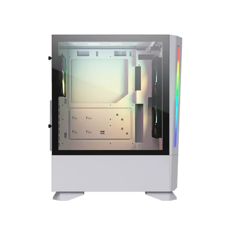 PC-Gehäuse COUGAR Gaming-Gehäuse MX430 Air RGB Weiß Midi Tower