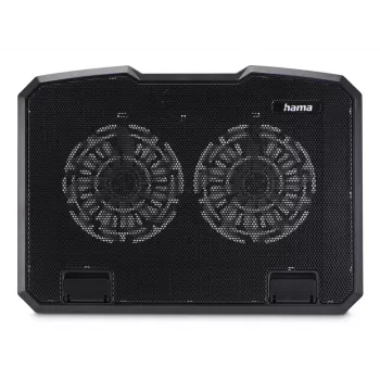 Hama Schwarz Metal Laptop-Kühlpad 39,6 cm (15,6 Zoll)
