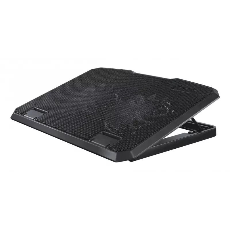 Hama Schwarz Metal Laptop-Kühlpad 39,6 cm (15,6 Zoll)