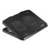 Hama Schwarz Metal Laptop-Kühlpad 39,6 cm (15,6 Zoll)
