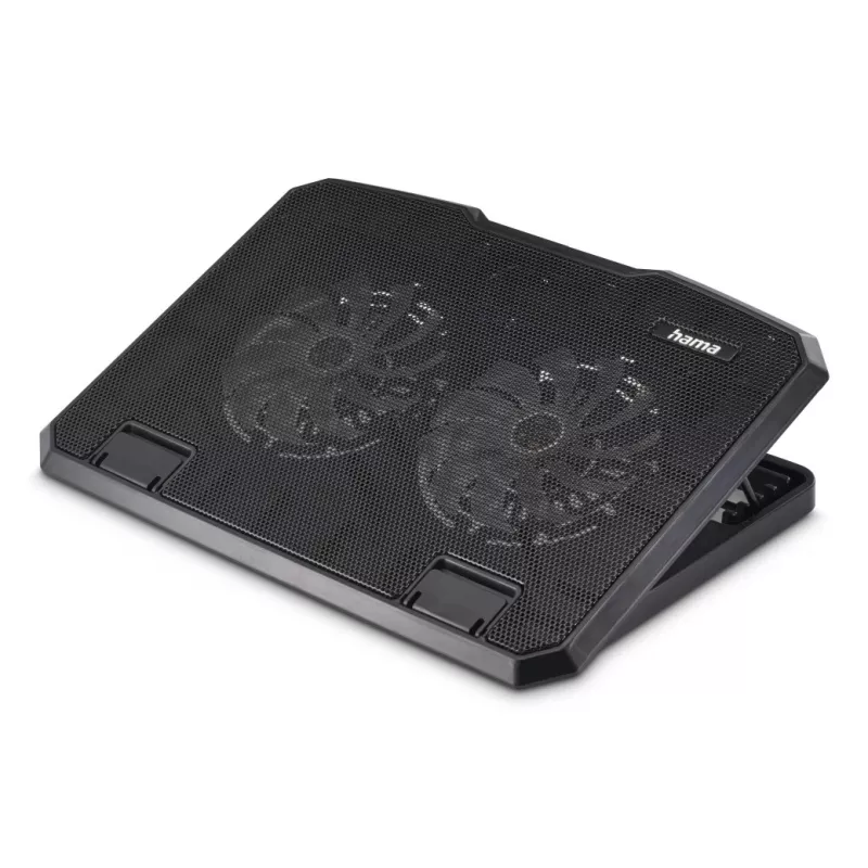 Hama Schwarz Metal Laptop-Kühlpad 39,6 cm (15,6 Zoll)