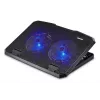 Hama Schwarz Metal Laptop-Kühlpad 39,6 cm (15,6 Zoll)