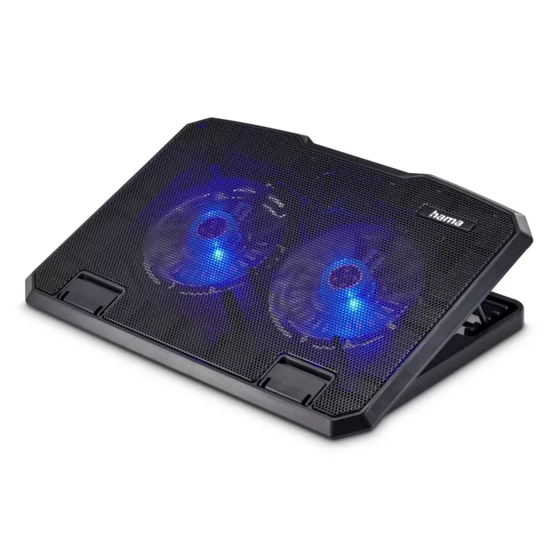 Hama Schwarz Metal Laptop-Kühlpad 39,6 cm (15,6 Zoll)