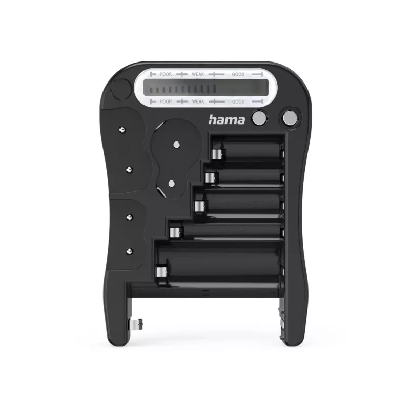 Hama 00223544 Batterietester Schwarz