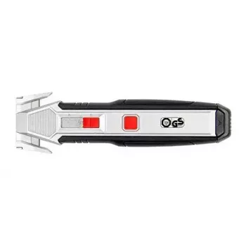 Cuttermesser Wedo 78 888 Schwarz Rot Silber Abbrechklinge 50 mm Breite 175 mm Länge