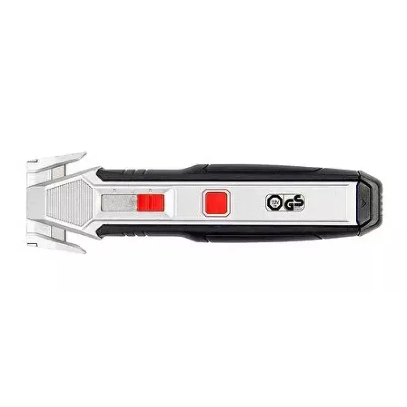 Cuttermesser Wedo 78 888 Schwarz Rot Silber Abbrechklinge 50 mm Breite 175 mm Länge