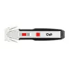 Cuttermesser Wedo 78 888 Schwarz Rot Silber Abbrechklinge 50 mm Breite 175 mm Länge
