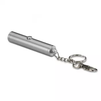 Laserpointer HAMA LP-LC1 640 nm rot, 50 m Reichweite, LR44 Batterie, Silber