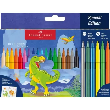 Filzstift Faber-Castell 554222 Mehrfarbig 24 Stück