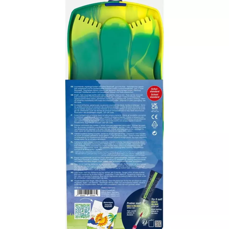 Farbe Faber-Castell 125036 Sortierte Farben Hart Mehrfarbig