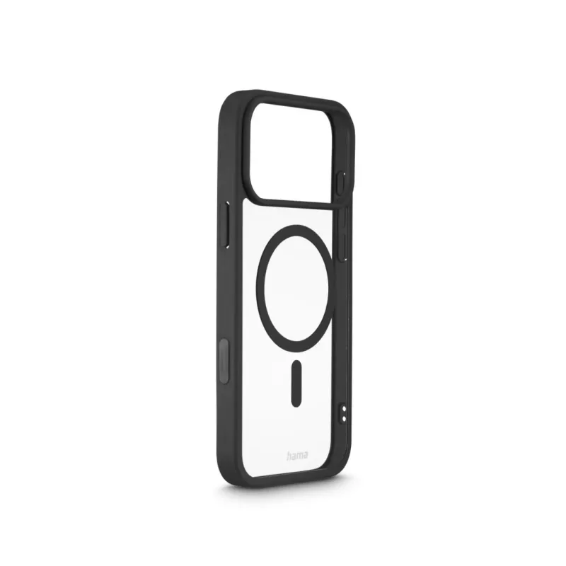 Hama Frame Protect Handyhülle 17,5 cm (6,9 Zoll) Cover Schwarz, Transparent