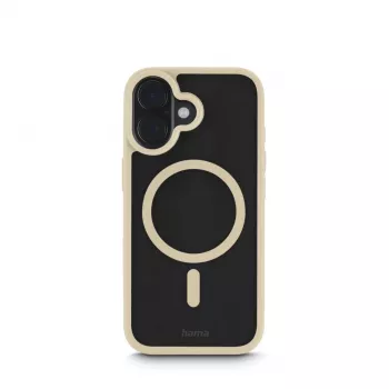 Hama Frame Protect Handyhülle 16 cm (6,3 Zoll) Cover Beige, Transparent