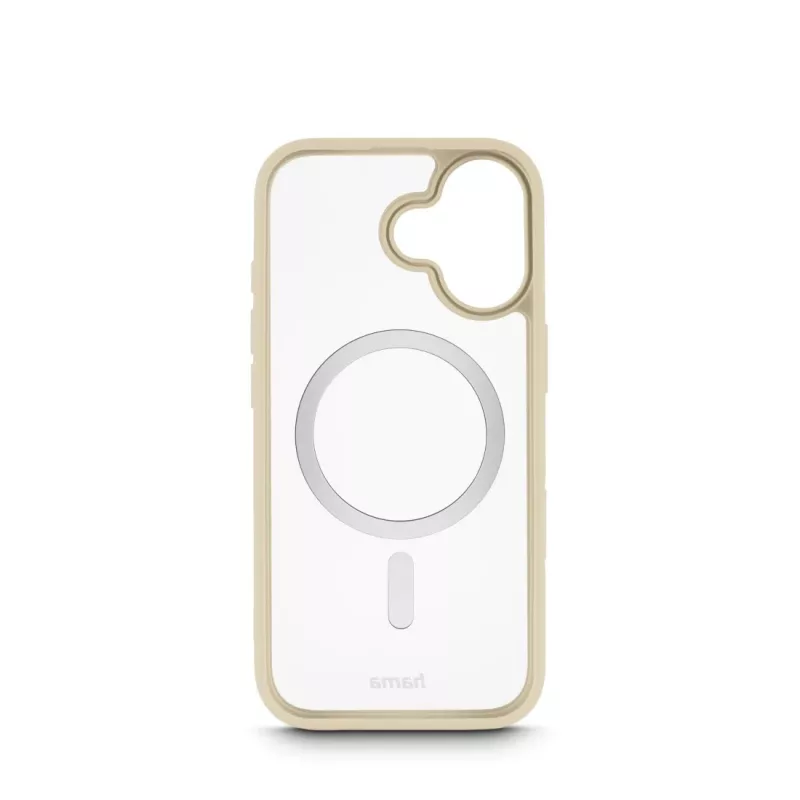 Hama Frame Protect Handyhülle 16 cm (6,3 Zoll) Cover Beige, Transparent