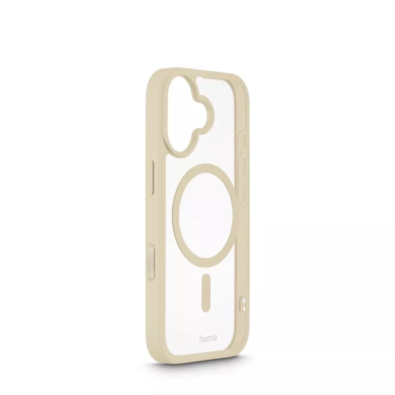 Hama Frame Protect Handyhülle 16 cm (6,3 Zoll) Cover Beige, Transparent