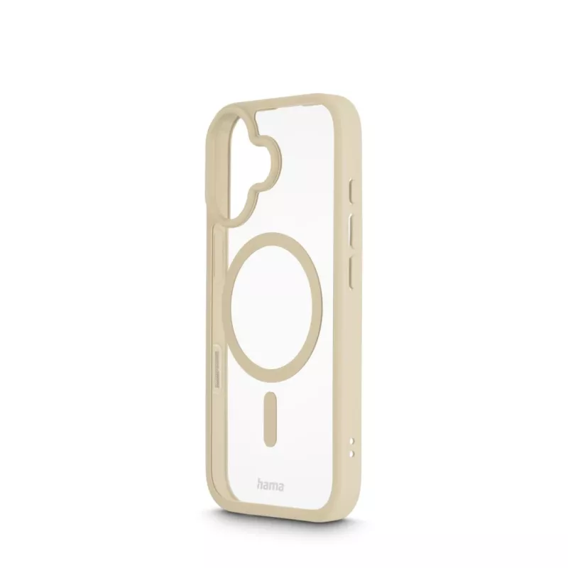 Hama Frame Protect Handyhülle 16 cm (6,3 Zoll) Cover Beige, Transparent