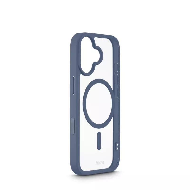 Hama Frame Protect Handyhülle 16 cm (6,3 Zoll) Cover Blau, Transparent