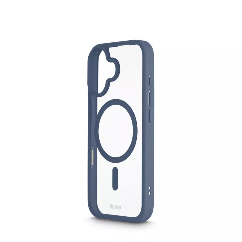 Hama Frame Protect Handyhülle 16 cm (6,3 Zoll) Cover Blau, Transparent