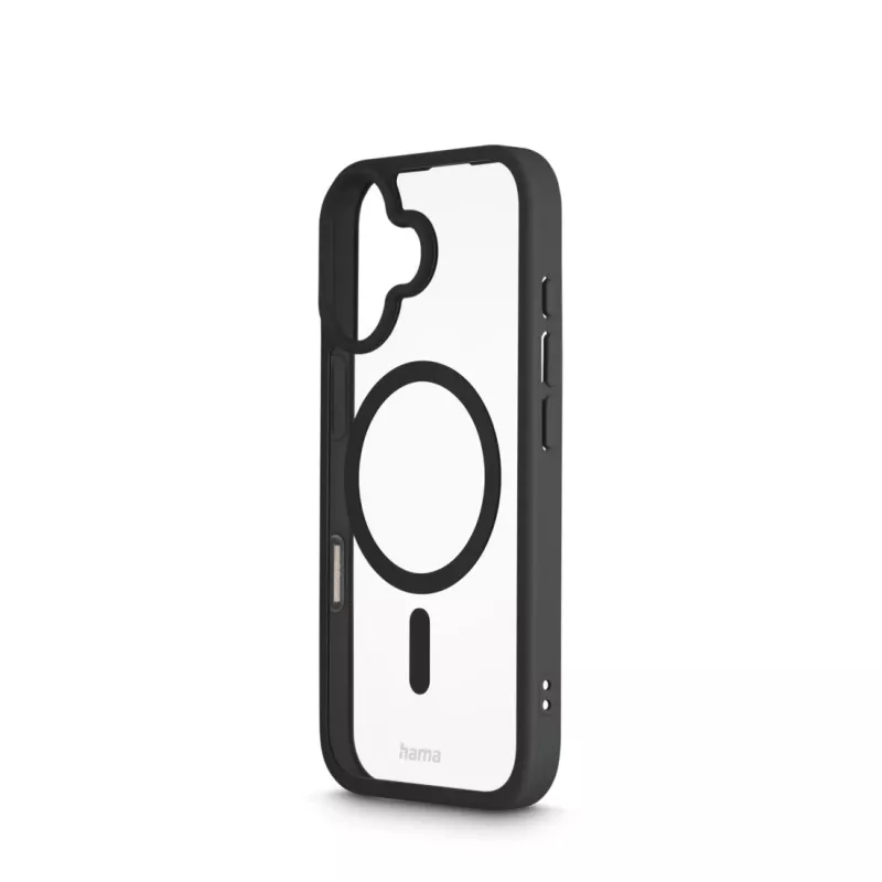 Hama Frame Protect Handyhülle 16 cm (6,3 Zoll) Cover Schwarz, Transparent