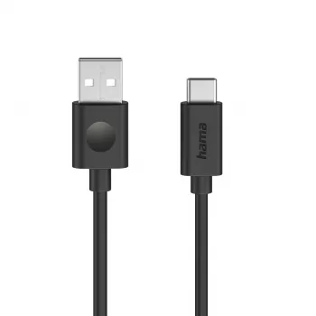 Hama 00086447 USB-Kabel USB 2.0 1,2 m USB A USB C Schwarz