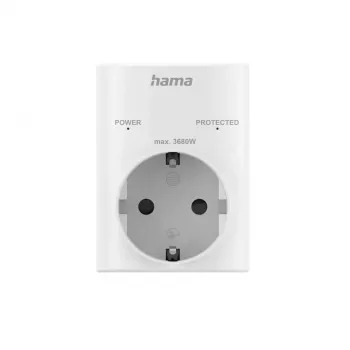 Hama 00223324 Stromadapter Typ F Weiß