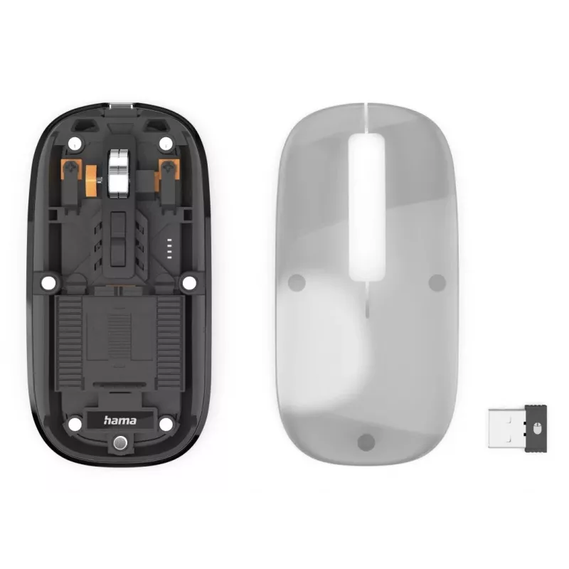 Hama WM-600 Maus Office Beidhändig RF Wireless + Bluetooth Optisch 1600 DPI