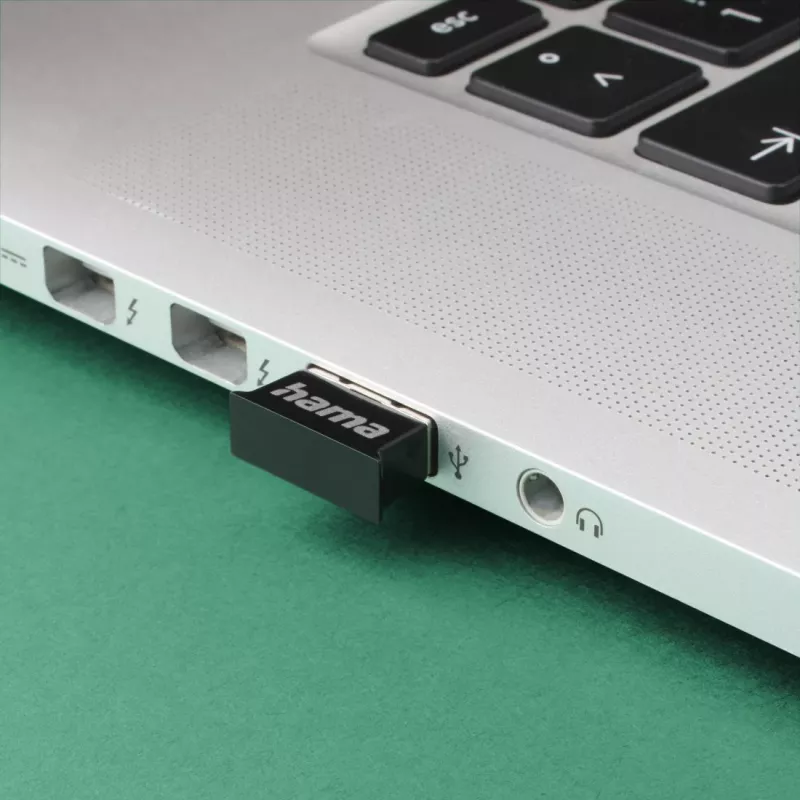 Bluetooth-Netzwerkkarte Hama 00053314 3 Mbit/s USB Kabelgebunden Schwarz