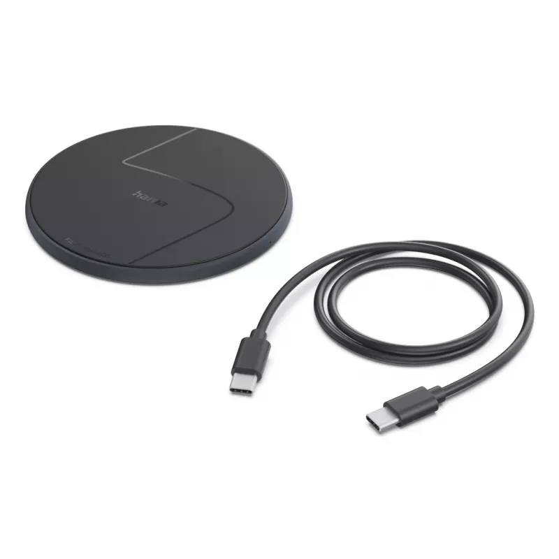 Hama 00201745 mobiles Geräteladegerät Smartphone USB Kabelloses Laden Schnellladen Innenbereich