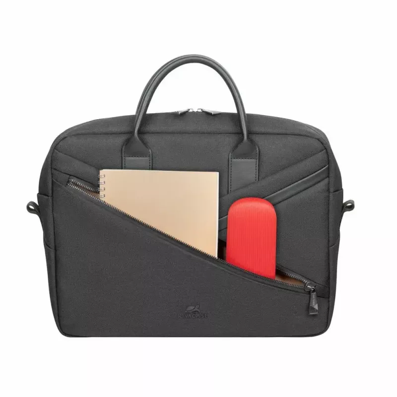 Aktentasche Rivacase 8134 39,6 cm 15,6 Zoll Schwarz 2 Fächer