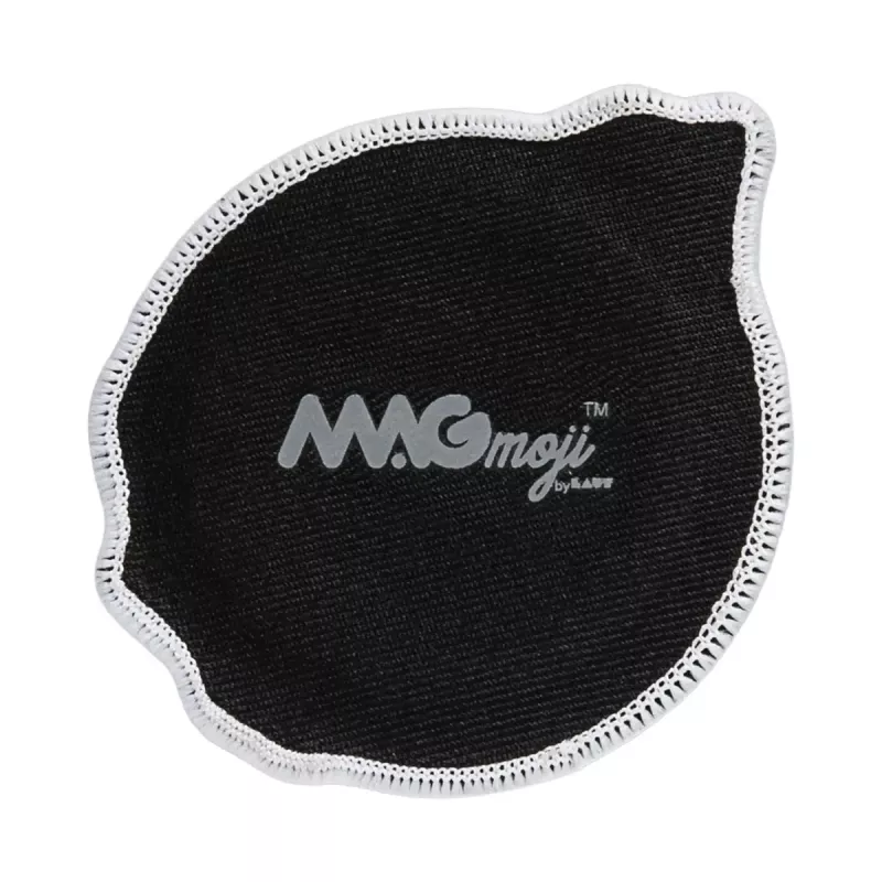Badge LAUT MAGMOJI BADGE – Unicorn Cookie Christmas Edition, PVC & Silikon, Braun/Hellblau, 1 Stk.
