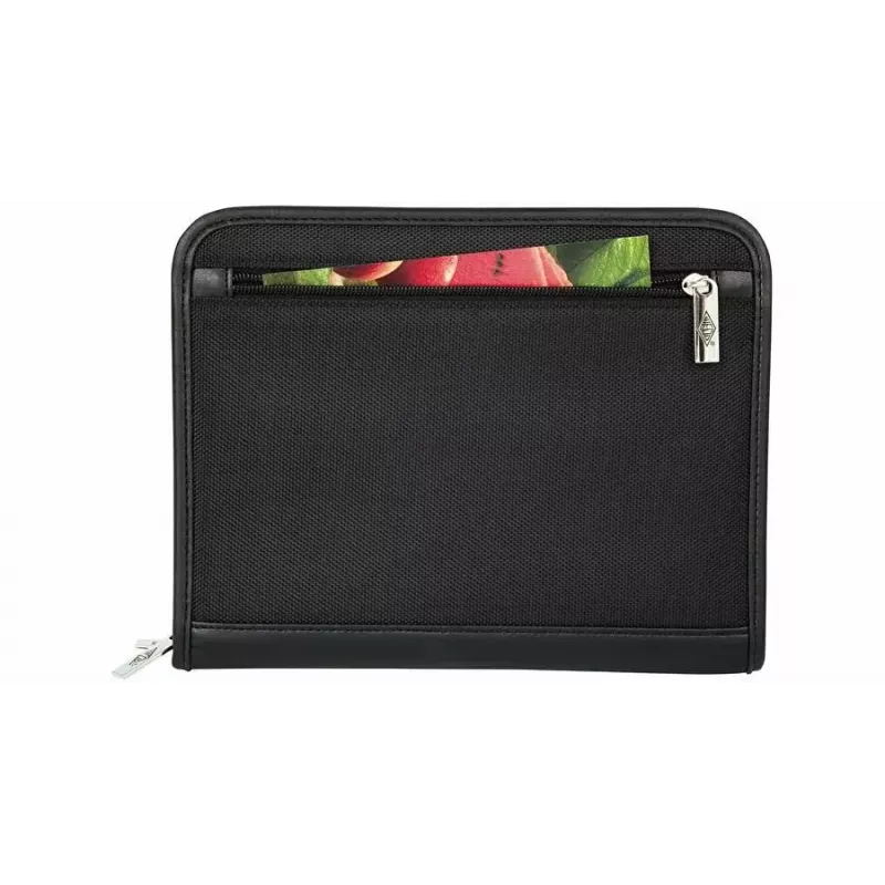 Ordner Leder Nylon Schwarz A5 WEDO 585101