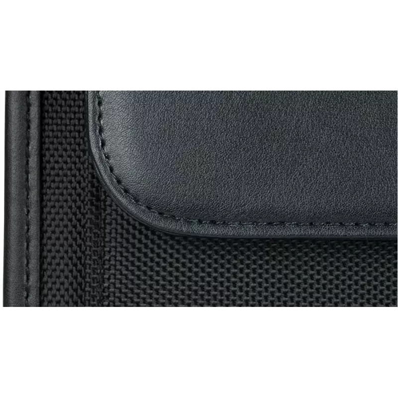 Ordner Leder Nylon Schwarz A5 WEDO 585101