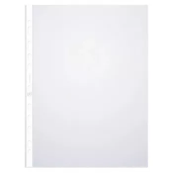ELBA Prospekthüllen A4, PP 0,08 mm, kristallklar, Universal-Lochung (971508)
