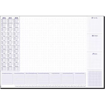 Schreibtischunterlage Papier Sigel HO355 Mehrfarbig