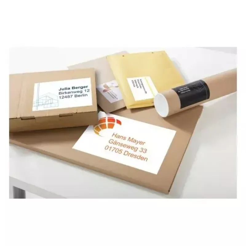 Selbstklebeetiketten Rechteckig Avery 6124