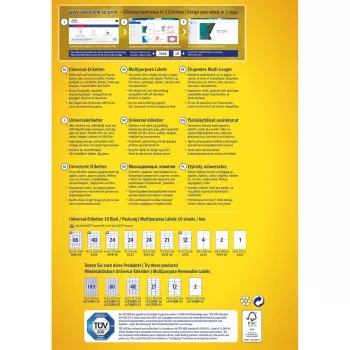 Labels Avery 6123 Weiß