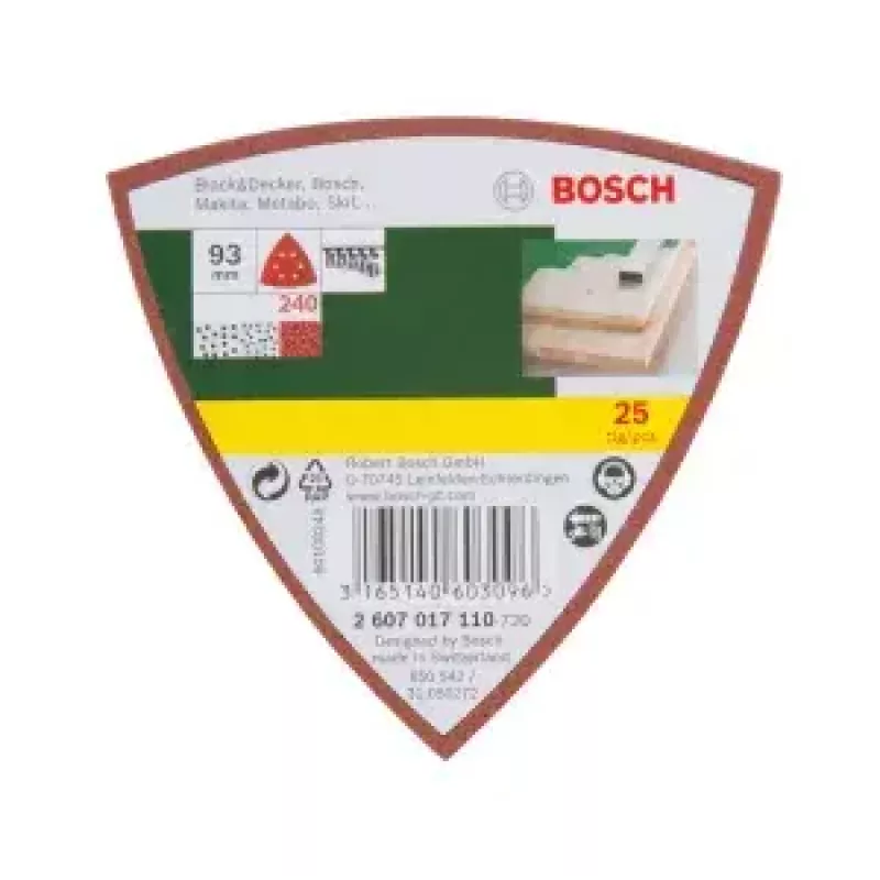 Bosch 2607017110 25 St. Schleifblatt