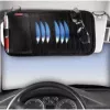 Hama Auto-Sonnenblenden-Tasche, 12 CDs 12 Discs Schwarz