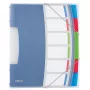 Esselte Divider Book Vivida PP 6 Tabs, Blau, Mehrfarbig, Polyvinylchlorid (PVC), A4, 266 mm, 20 mm, 320 mm