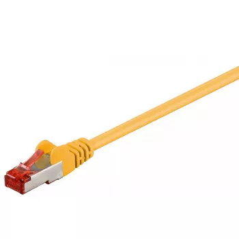 Netzwerkkabel GOOBAY 95453 Cat6 S/FTP (S‑STP) RJ‑45–RJ‑45 0,25 m Gelb