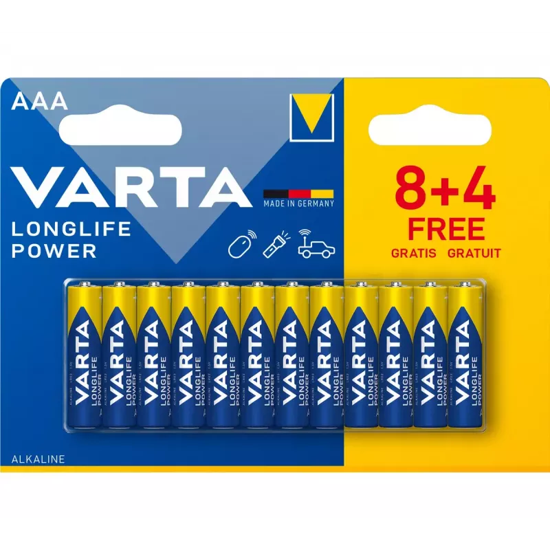 Einwegbatterie Varta 04903 AAA Alkaline