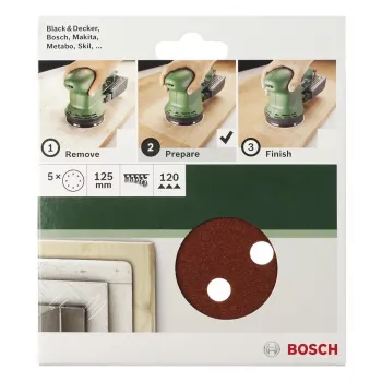 Bosch 2609256A30 5 Stück Schleifteller