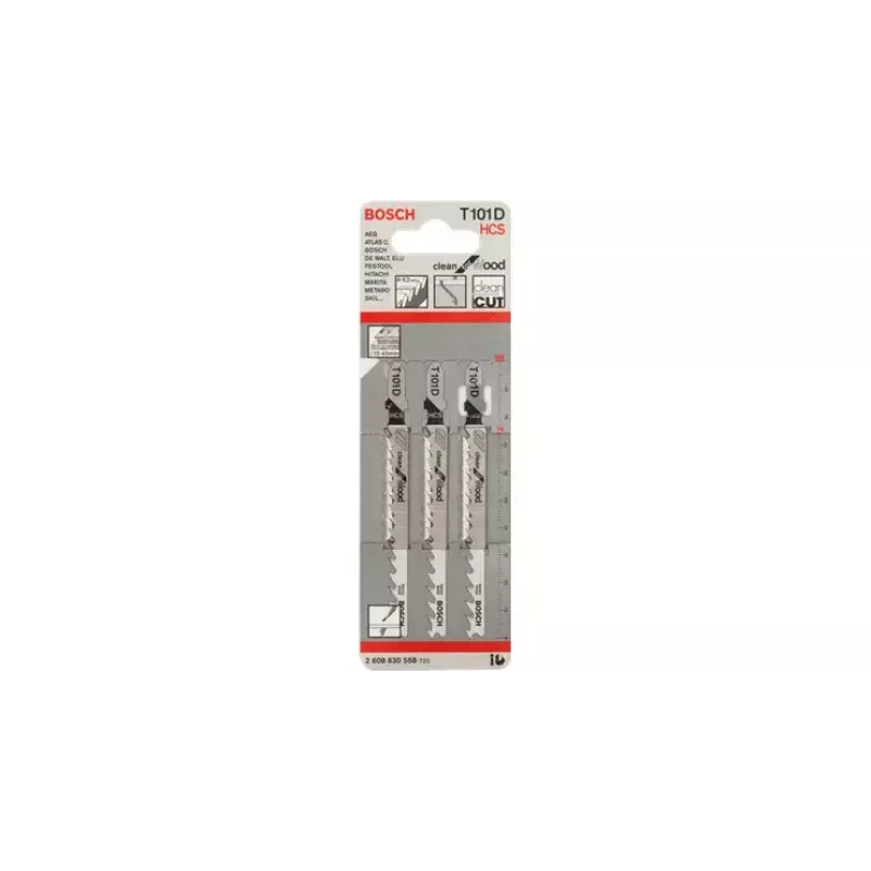 Stichsägeblatt Bosch T 101 D Clean für Holz
